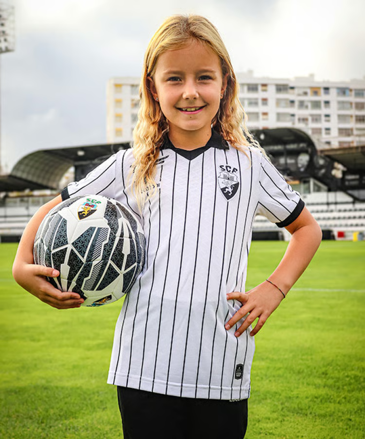 Kinder SC Farense 2024/25 Auswärtstrikot