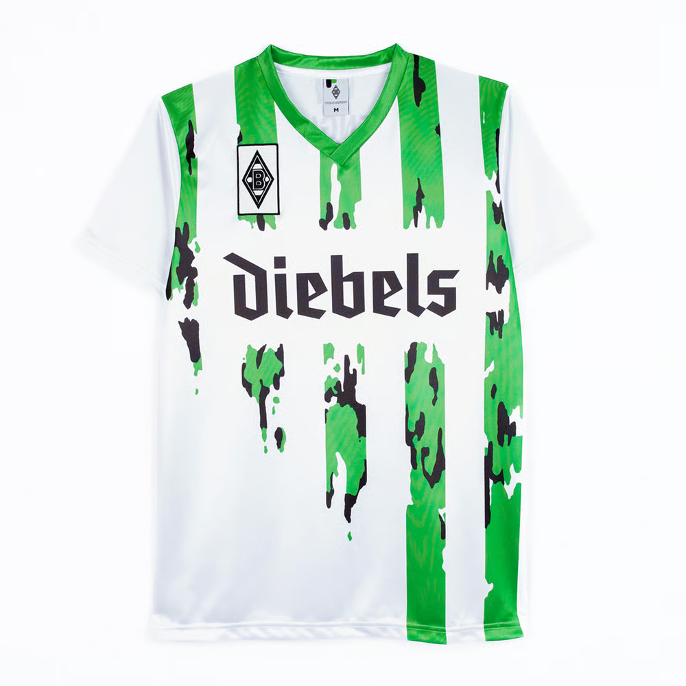 Damen Borussia Mönchengladbach 1994 95 Heim Retro Trikot