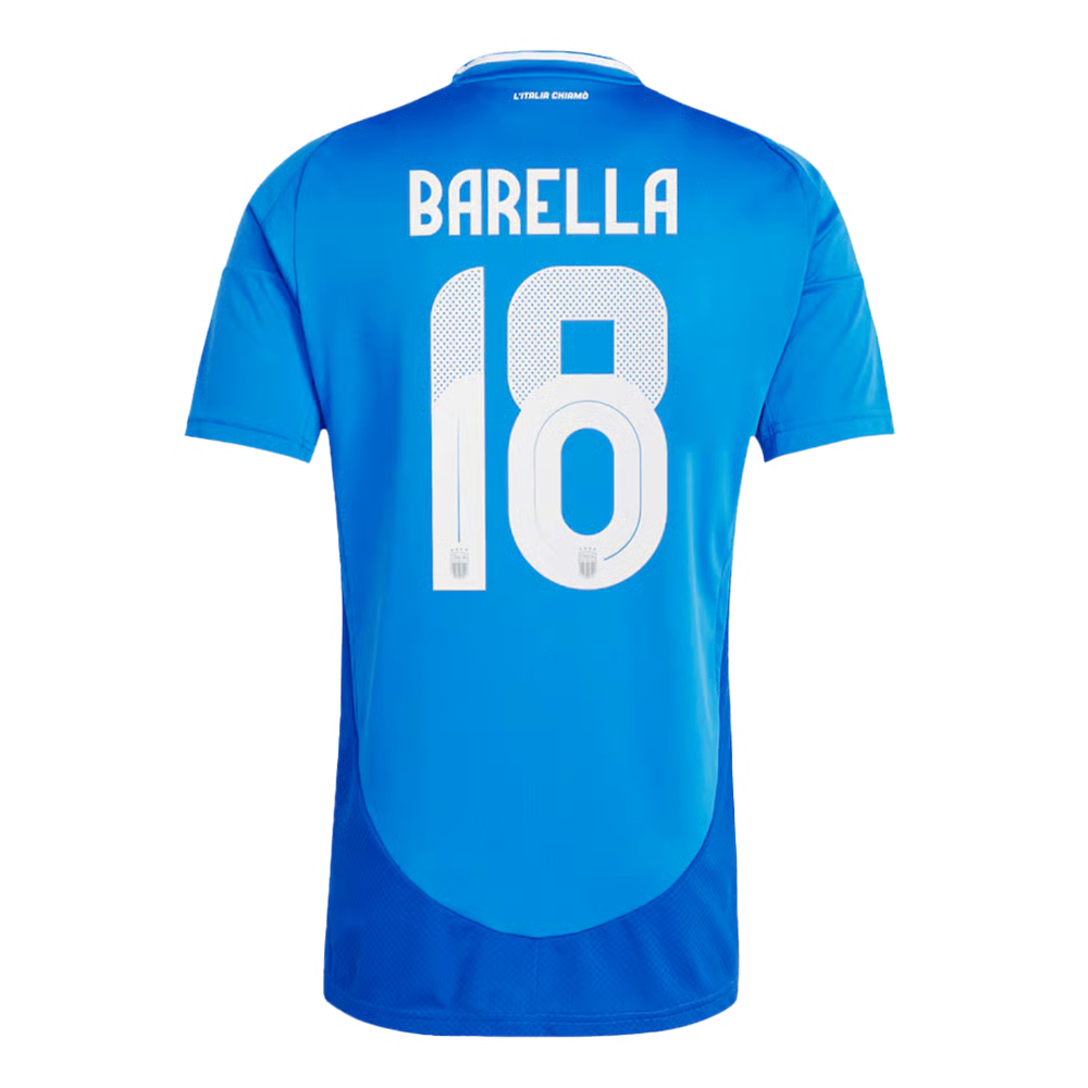 Nicolo Barella #18 Italien Heimtrikot EURO 2024