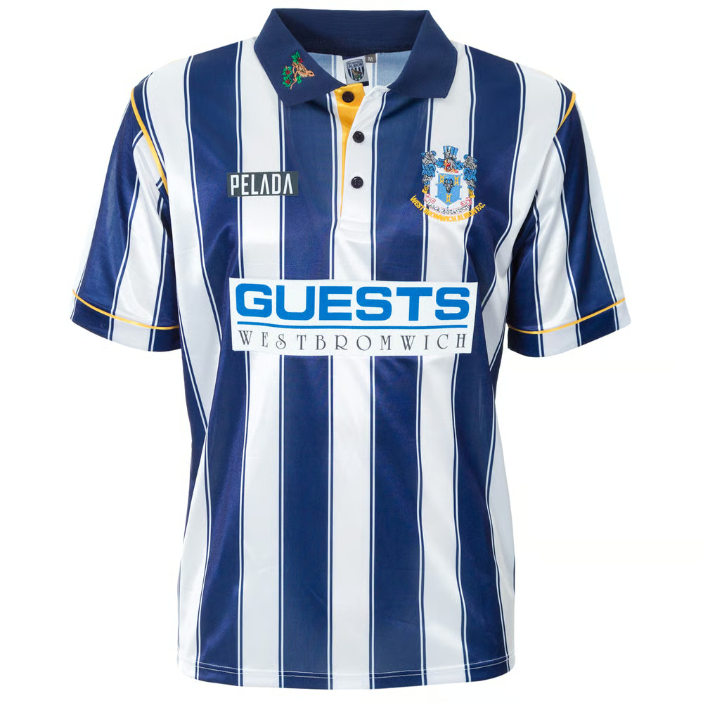 Damen West Bromwich Albion 1994/95 Heim Retro Trikot