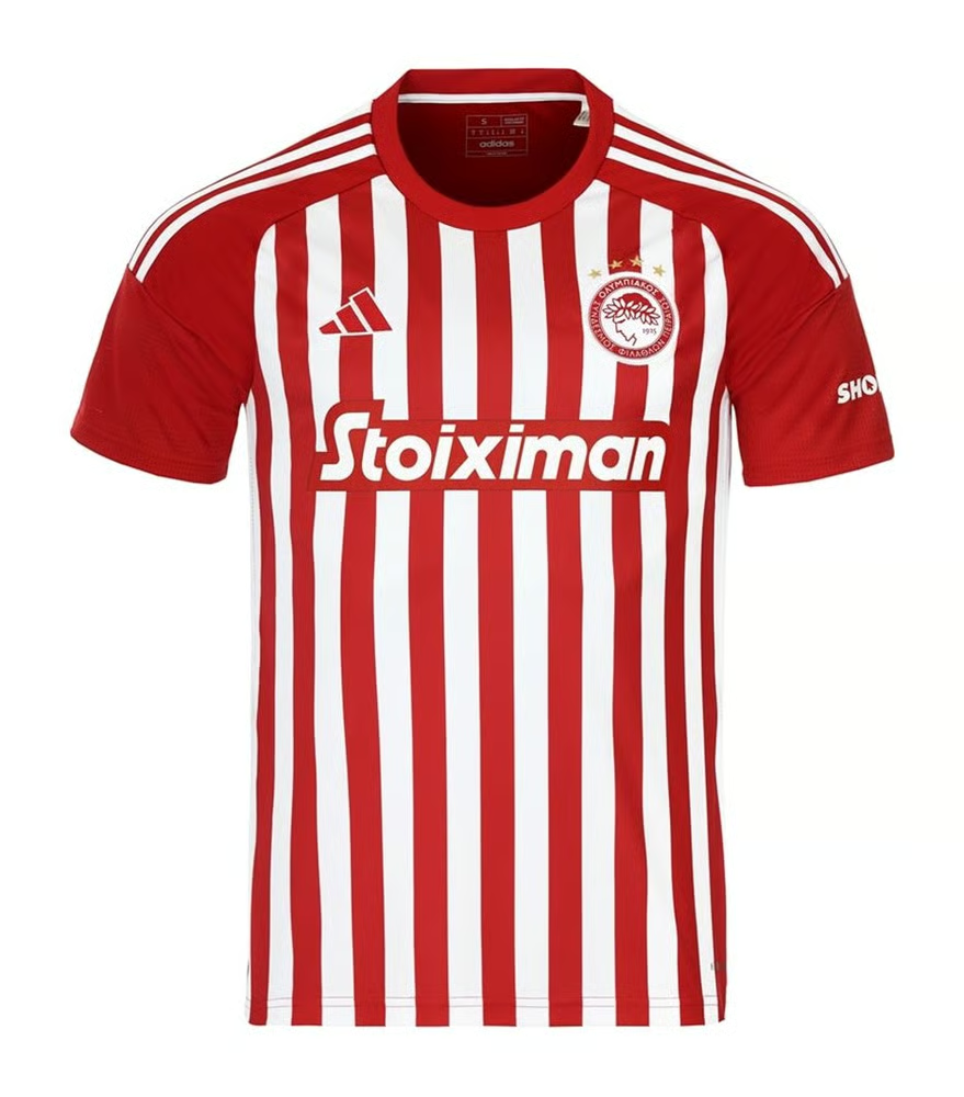 Damen Olympiacos FC 2023/24 Heimtrikot