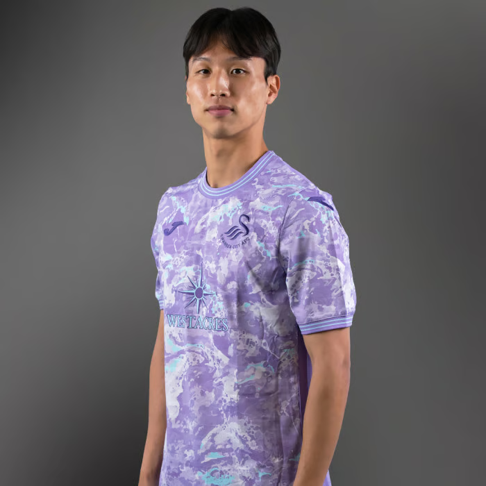 Damen Swansea City 2024/25 Dritttrikot