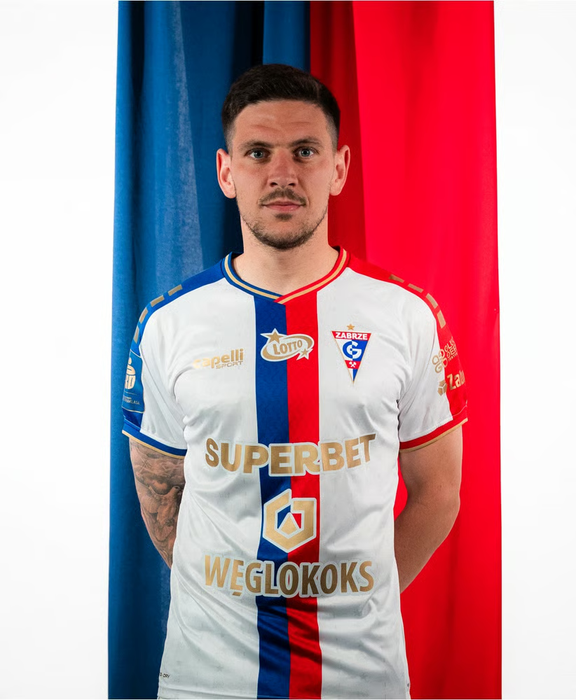 Herren Górnik Zabrze 2025/26 Heimtrikot
