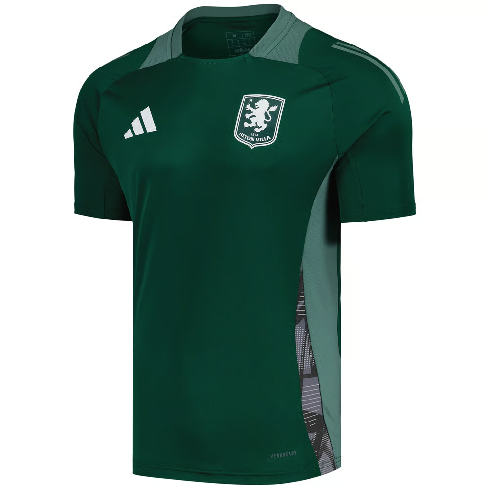 Kinder Aston Villa 2024/25 Dritttrikot Training Authentic - Dunkelgrün