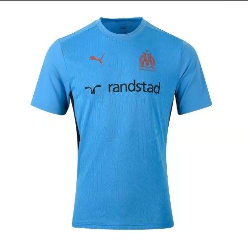 Herren OM 2024/25 Drittes Authentisches Trainingsshirt - Azurblau