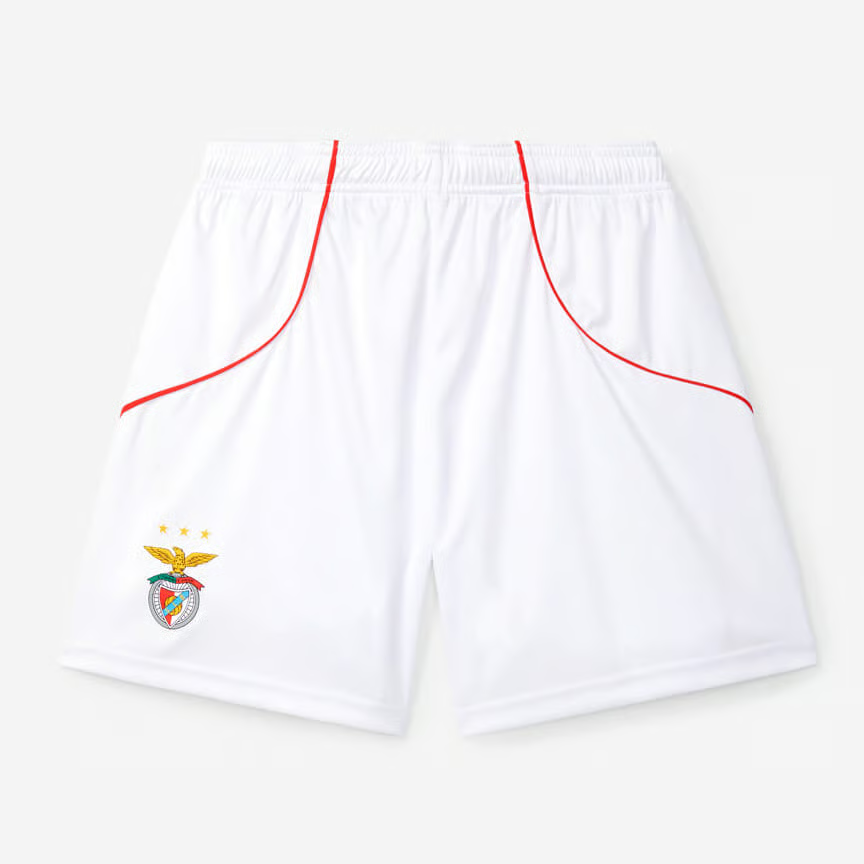 Damen SL Benfica 2025/26 Heimshorts - Weiß