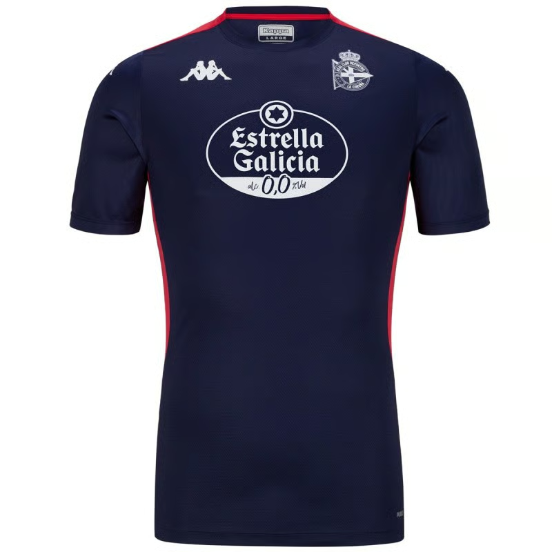 Damen Deportivo de La Coruña 2024/25 Dritt Authentisches Trainingsshirt - Navy