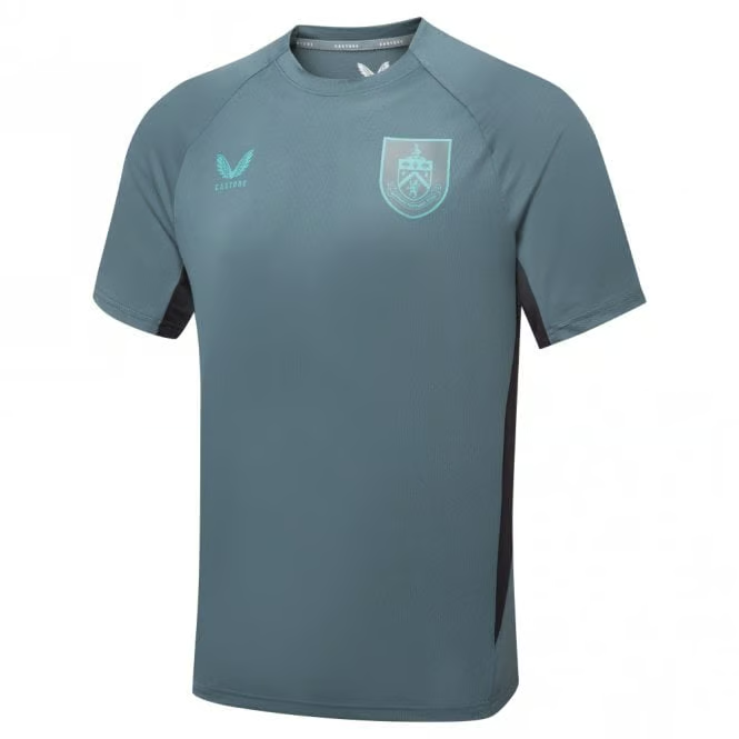 Herren Burnley 2024/25 Drittes Authentisches Training Trikot - Grau