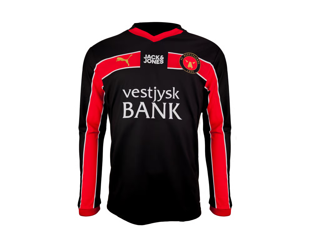 Damen FC Midtjylland 2024/25 Heimtrikot Langarm