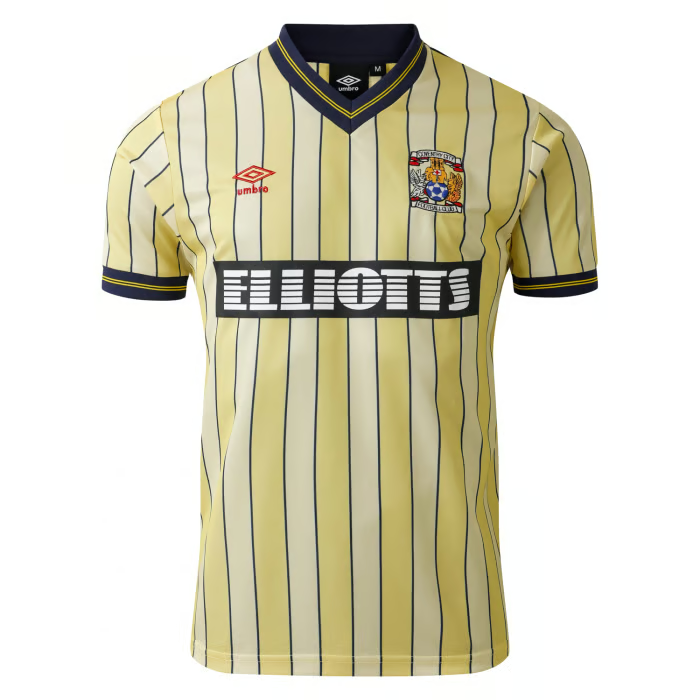 Damen Coventry City 1985/86 Auswärts Retro Trikot