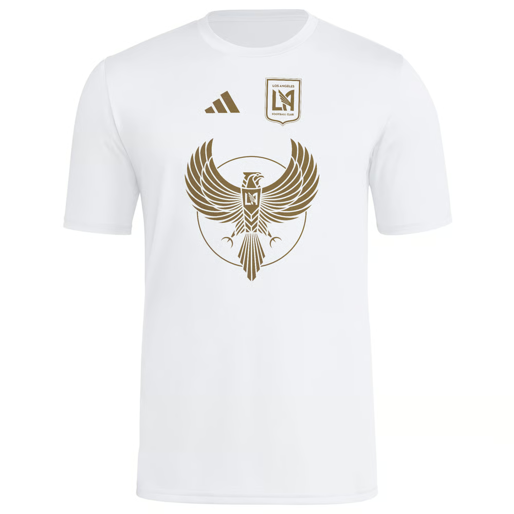 Damen Los Angeles FC 2025 Drittes Hook AEROREADY Shirt - Weiß