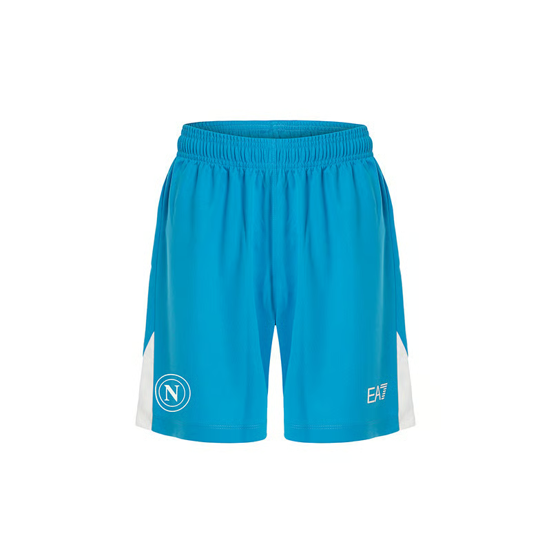 Kinder Neapel 2024/25 Heim Shorts - Hellblau