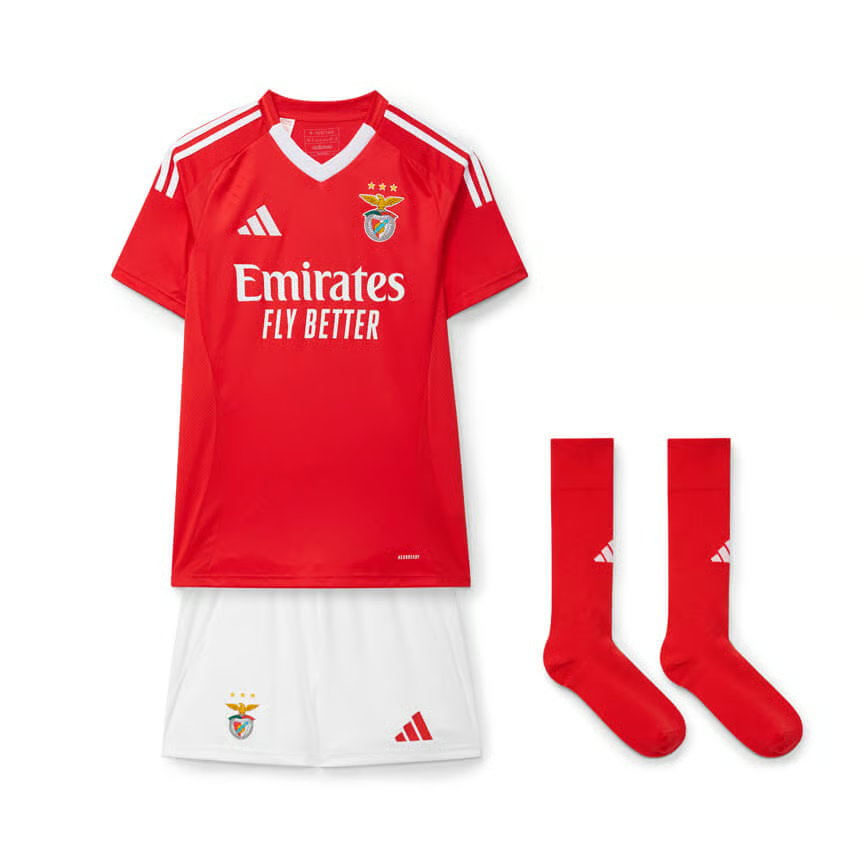 Kinder SL Benfica 2024/25 Heim-Authentisches Kit