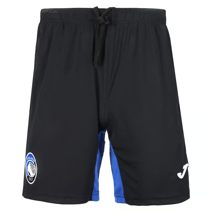 Kinder Atalanta 2024/25 Drittshorts Training Authentic - Schwarz und Blau