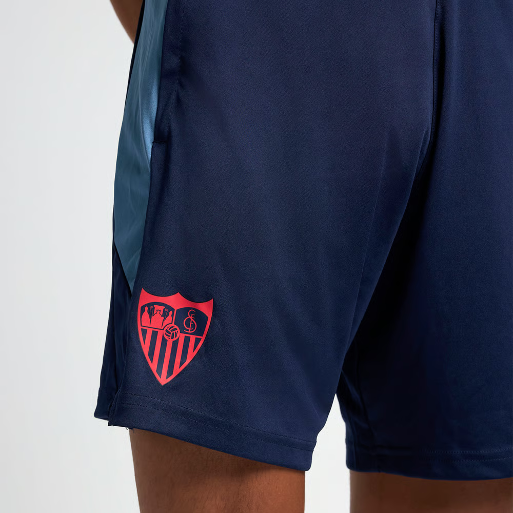 Damen Sevilla FC 2024/25 Drittes Authentisches Trainings Shorts - Blau
