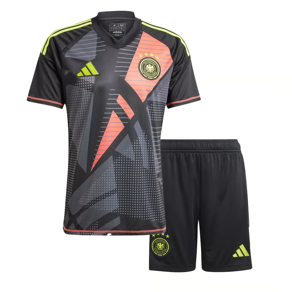 Deutschlands Torwarttrikot+Shorts für Kinder EM 2024