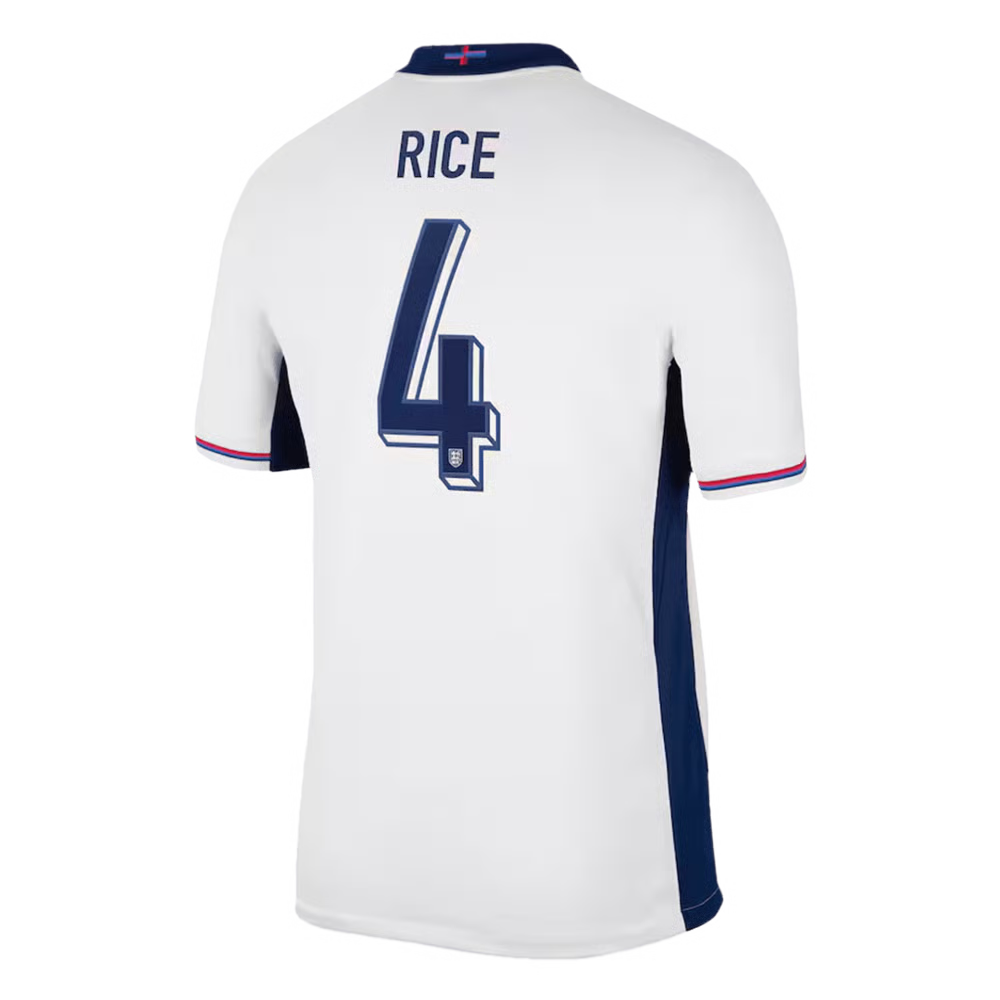 Declan Rice #4 England Heimtrikot EURO 2024