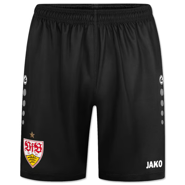 Kinder VfB Stuttgart 2024/25 Auswärtsshorts - Schwarz