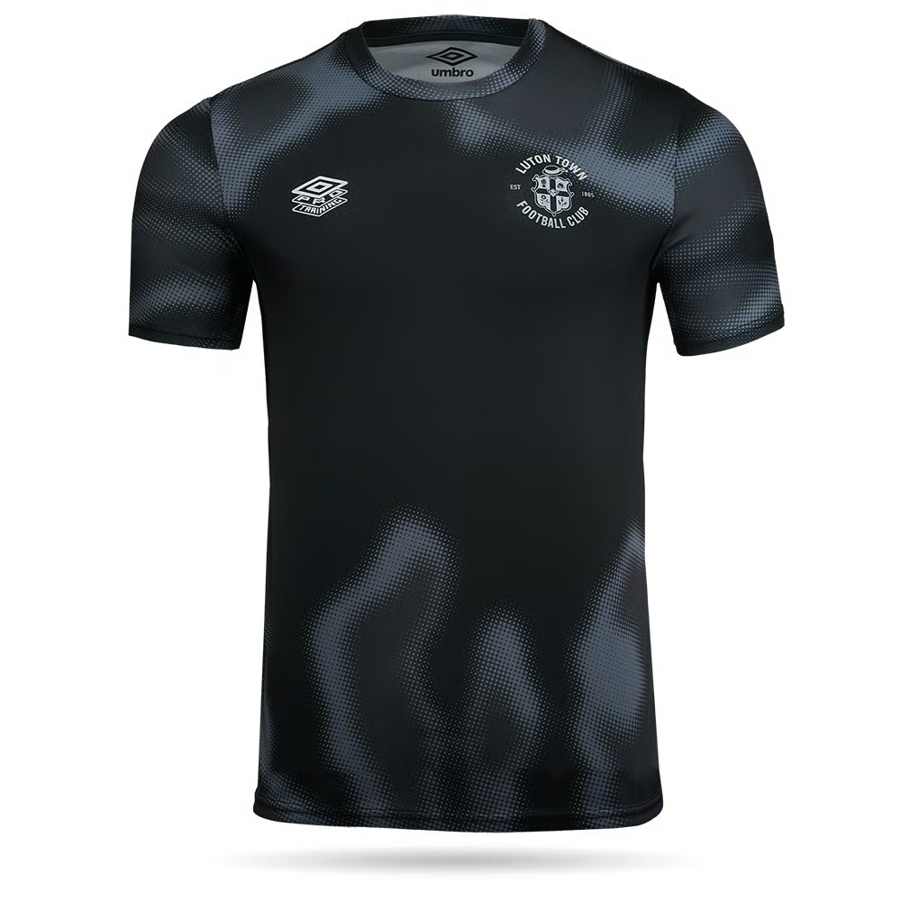 Herren Luton Town 2024/25 Dritt Warm Up Shirt - Grau