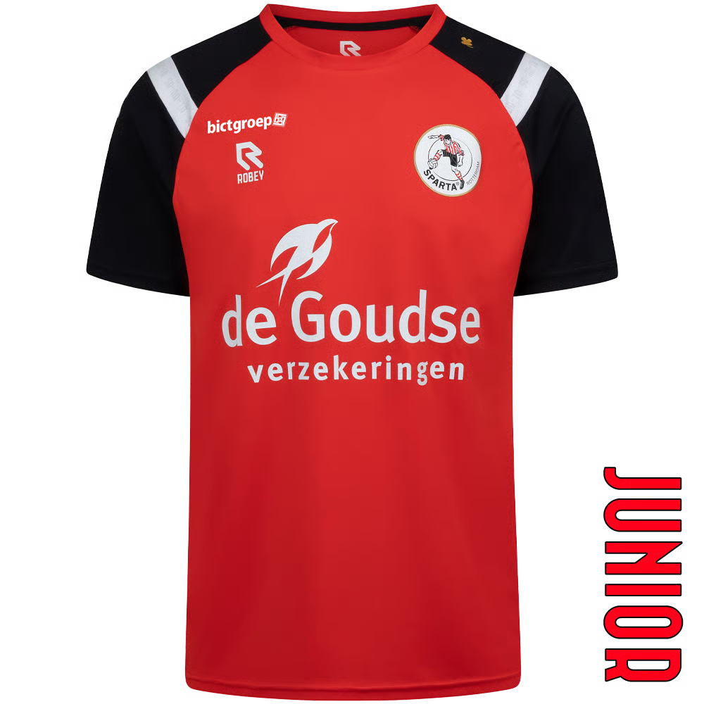 Kinder Sparta Rotterdam 2024/25 Dritt Authentisches Trainingstrikot