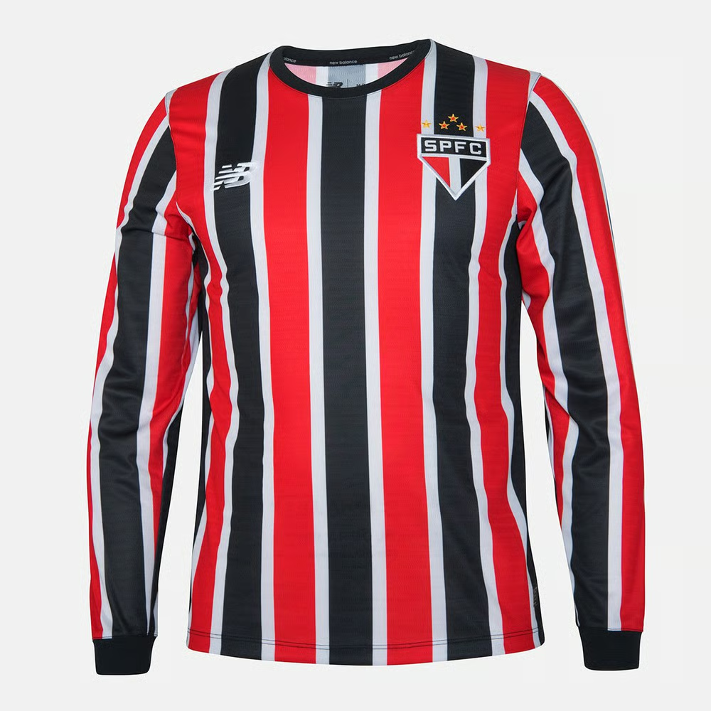 Herren São Paulo 2024 Auswärtstrikot Langarmtrikot