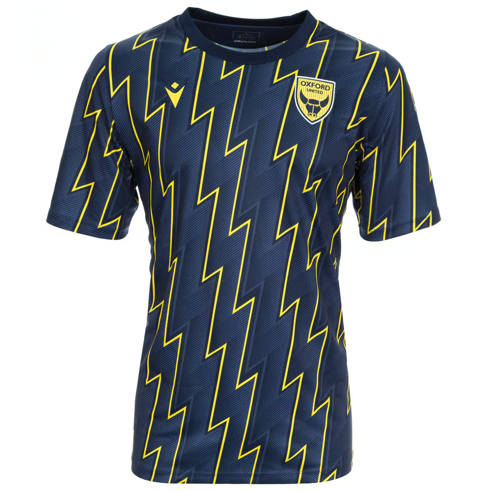 Kind Oxford United 2024/25 Dritt Authentisches Trainingsshirt
