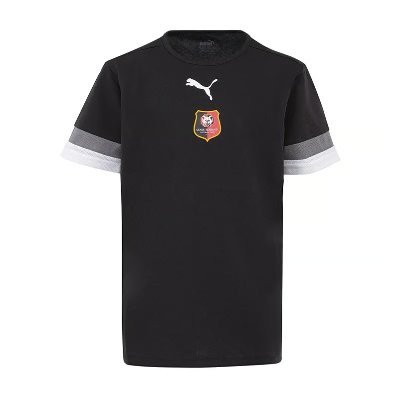 Kinder Rennes 2024/25 Drittes Authentisch Training Trikot – Schwarz