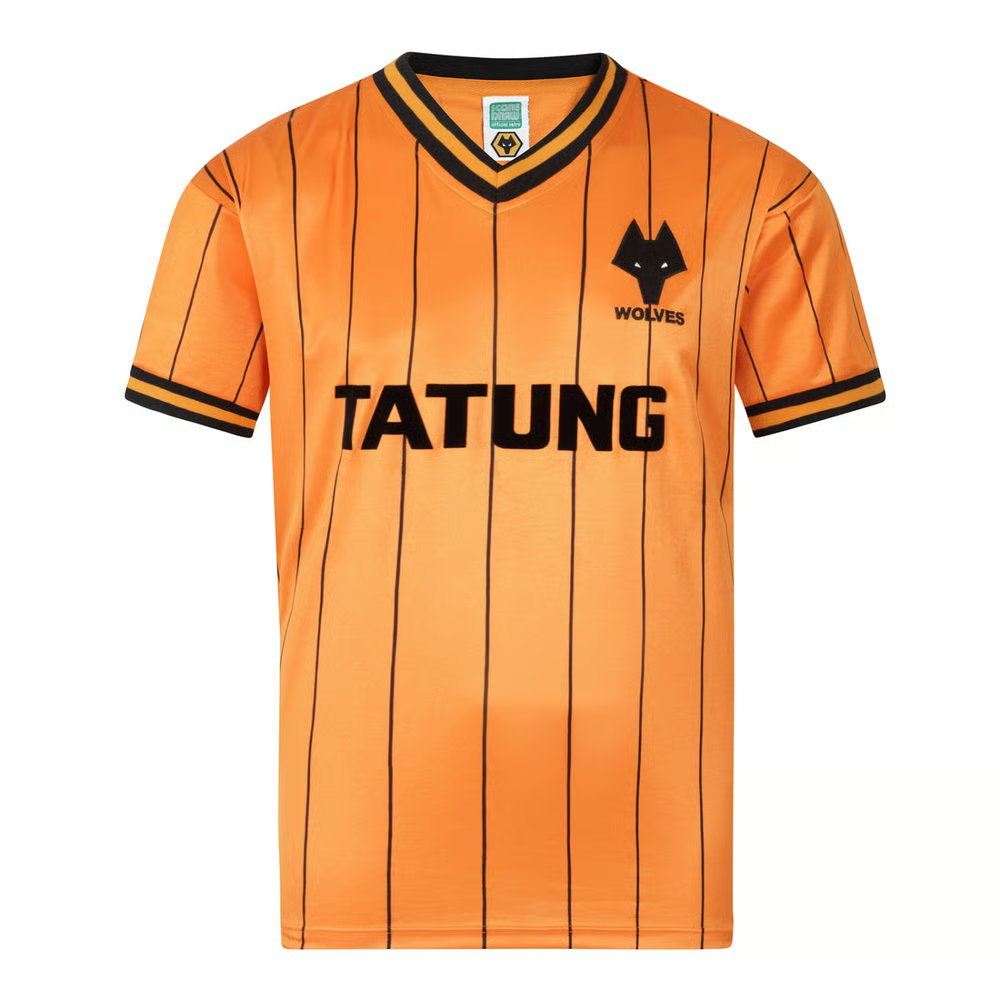 Damen Wolverhampton Wanderers 1982 Heim Retro Trikot