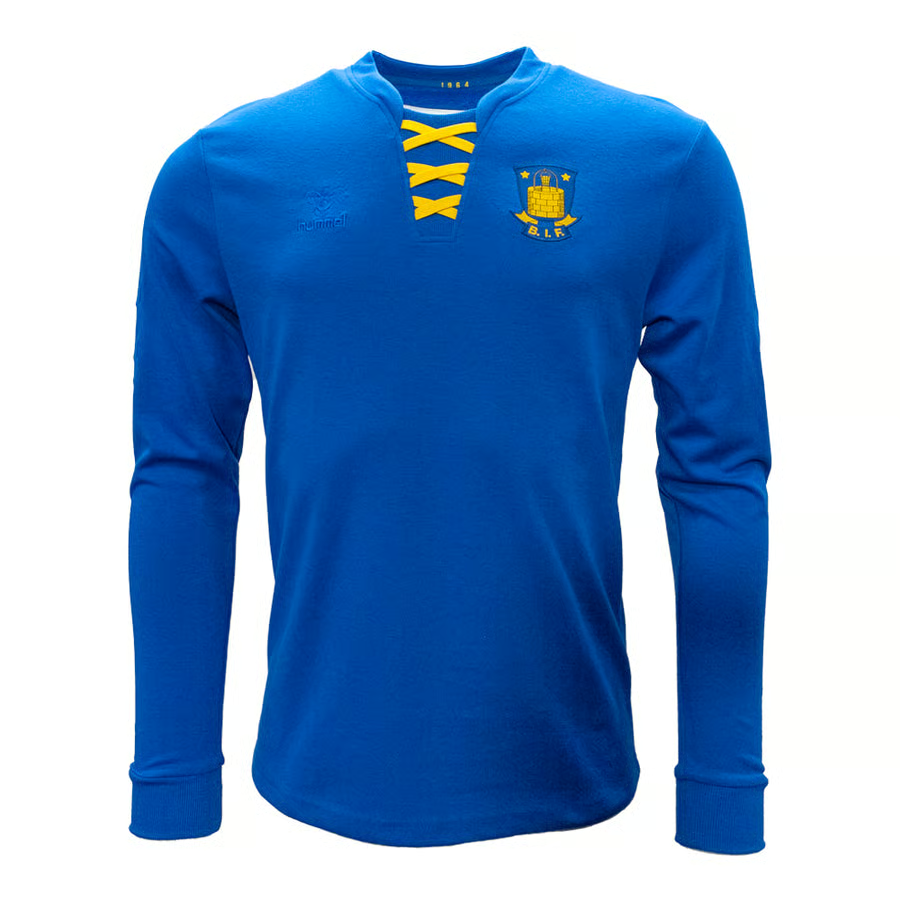Damen Brøndby IF Retro Jubiläum Langarmtrikot