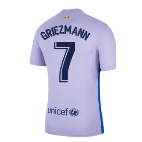 Kinder GRIEZMANN FC Barcelona 2021/22 Auswärtstrikot