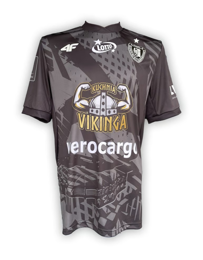 Damen Piast Gliwice 2024/25 Auswärts Shirt - Schwarz