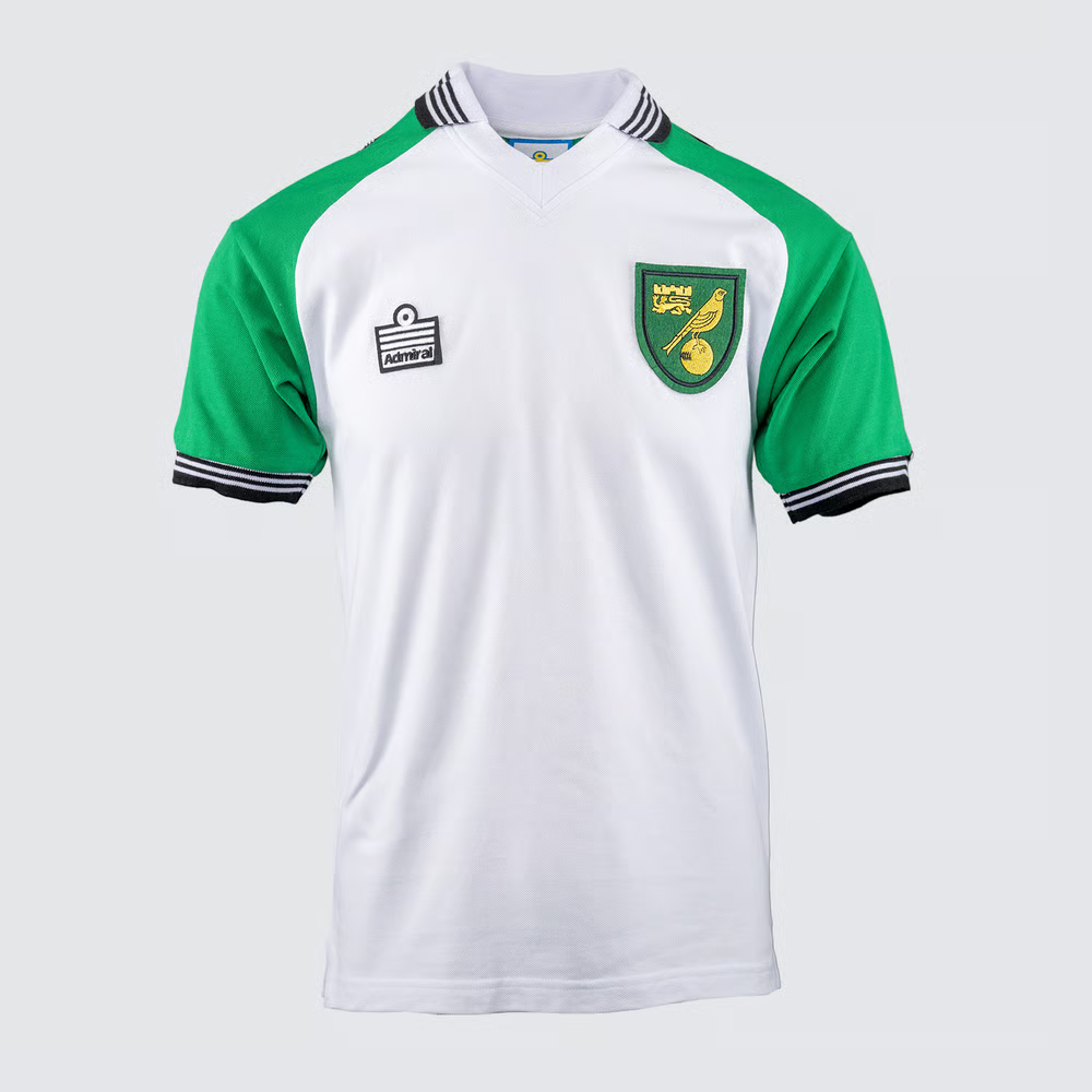 Damen Norwich City 1978 Auswärts Retro Trikot