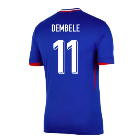 Herren O.DEMBELE Frankreich 2024/25 Heimtrikot