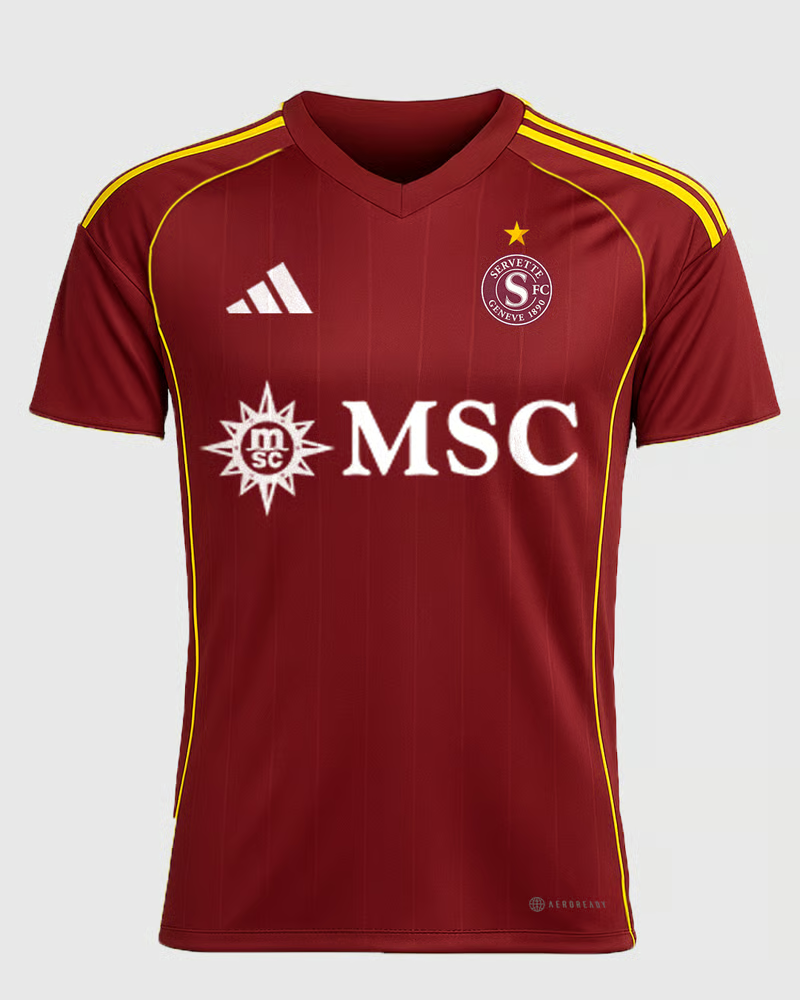 Damen Servette FC 2025/26 Heimtrikot