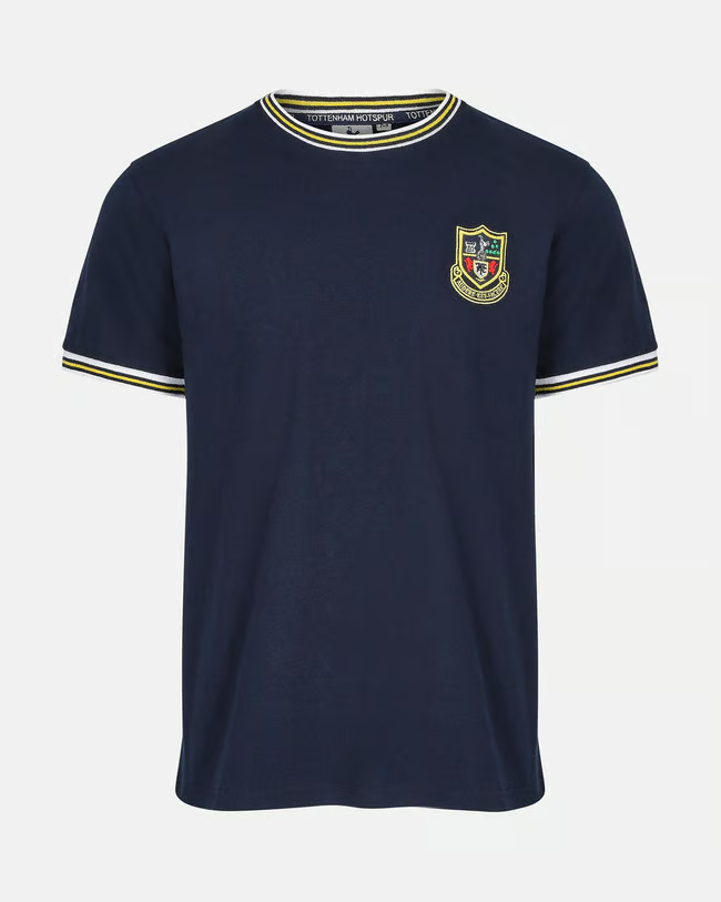 Damen Tottenham Hotspur 1963 Heim Retro Final Langarmtrikot Nr. 8