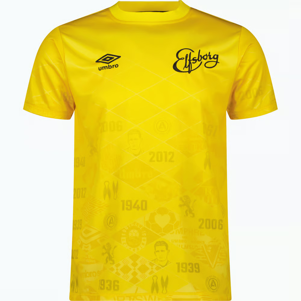 Damen IF Elfsborg 2025 Drittes 100 Jahre Trikot