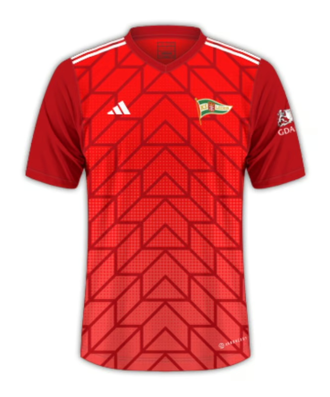 Herren Lechia Gdańsk 2024/25 Drittes Shirt