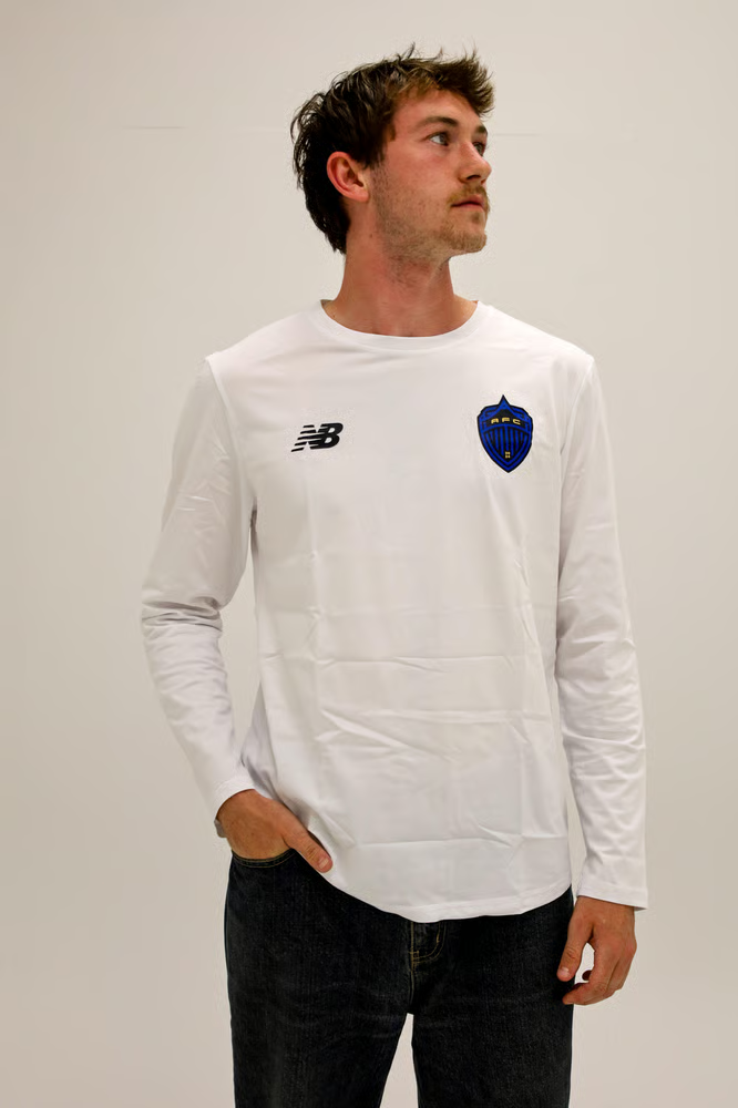 Kinder Auckland FC 2024/25 Drittes Casual Langarmshirt - Weiß