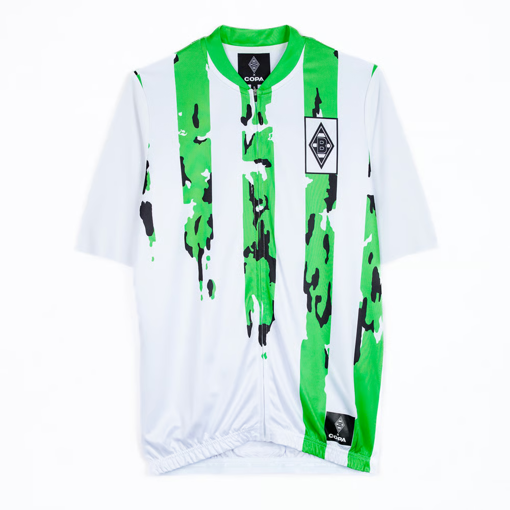 Damen Borussia Mönchengladbach 1995 Retro Radtrikot