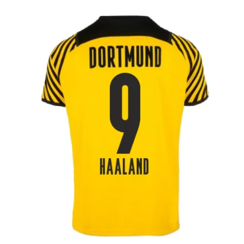 Kinder HAALAND Borussia Dortmund 2021/22 Heimtrikot
