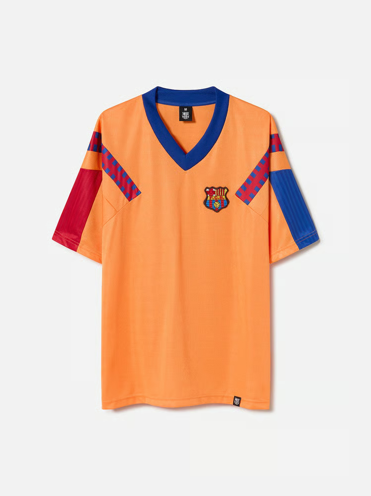 Damen FC Barcelona 1991/92 Auswärts Retro Trikot Nr. 4
