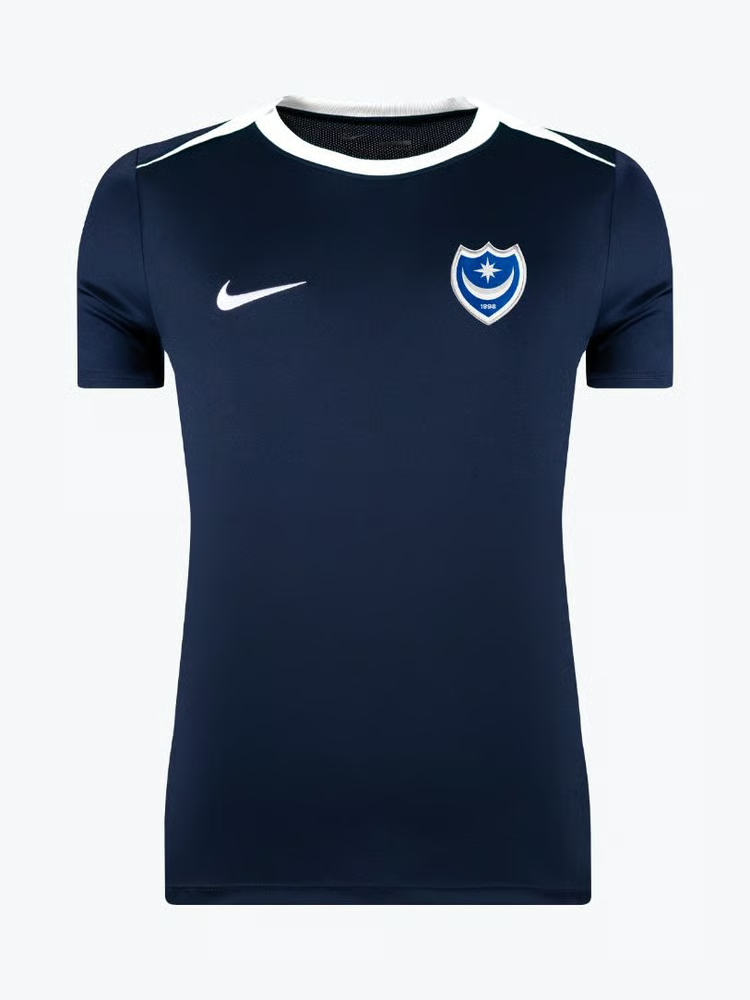 Damen Portsmouth 2024/25 Dritt Authentisches Acadpro Trainingsshirt - Weiß