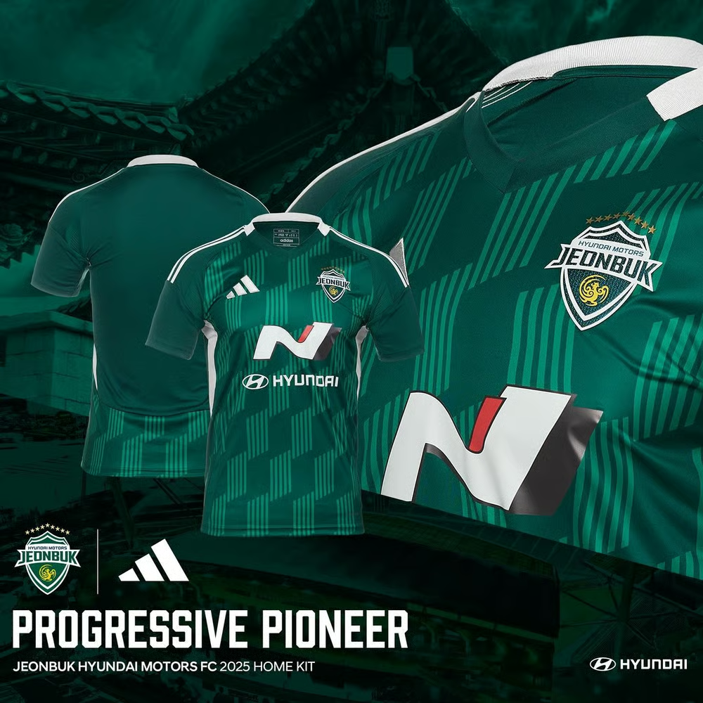 Herren Jeonbuk Hyundai Motors 2025 Heimtrikot