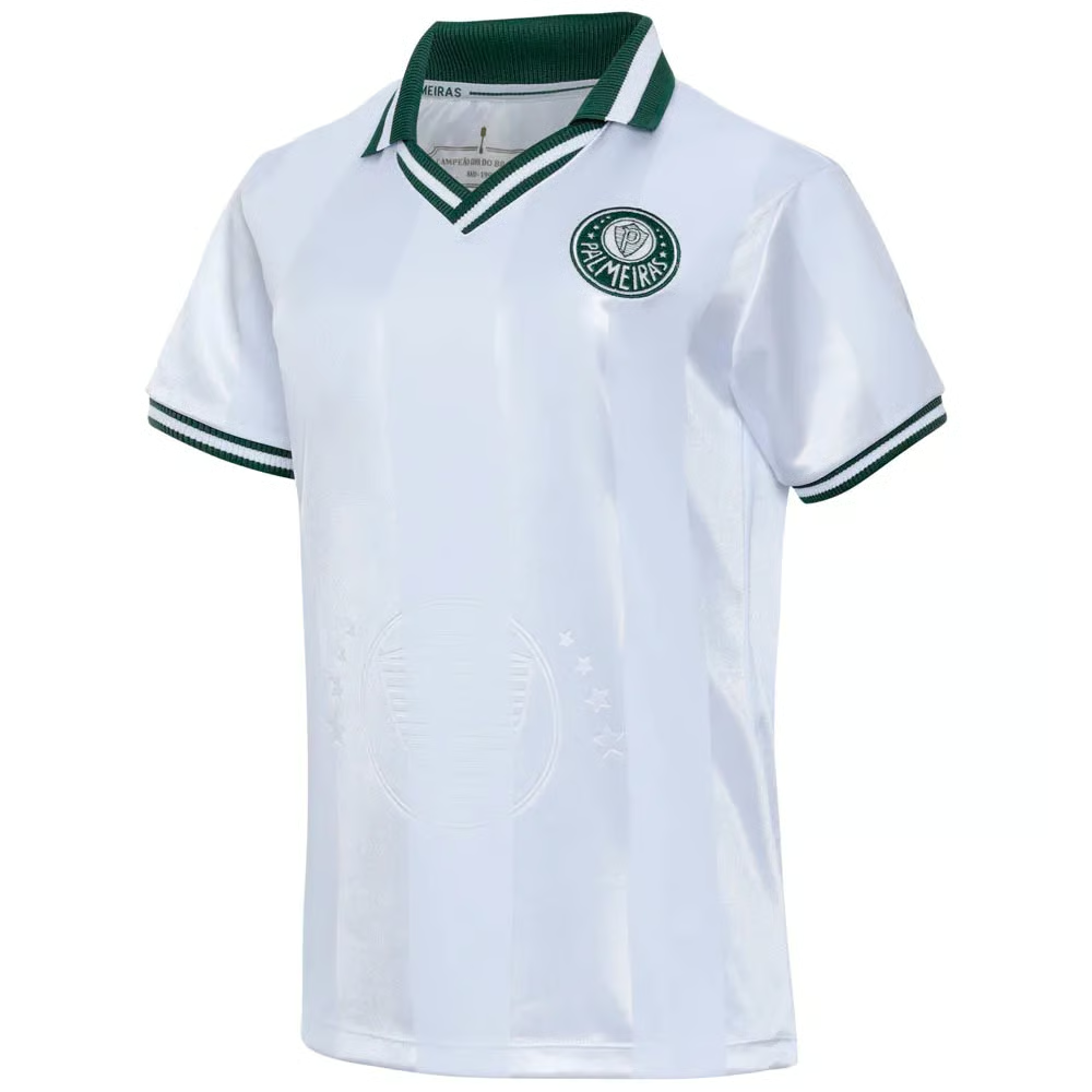 Damen Palmeiras 1998 Retro Trikot Weiß