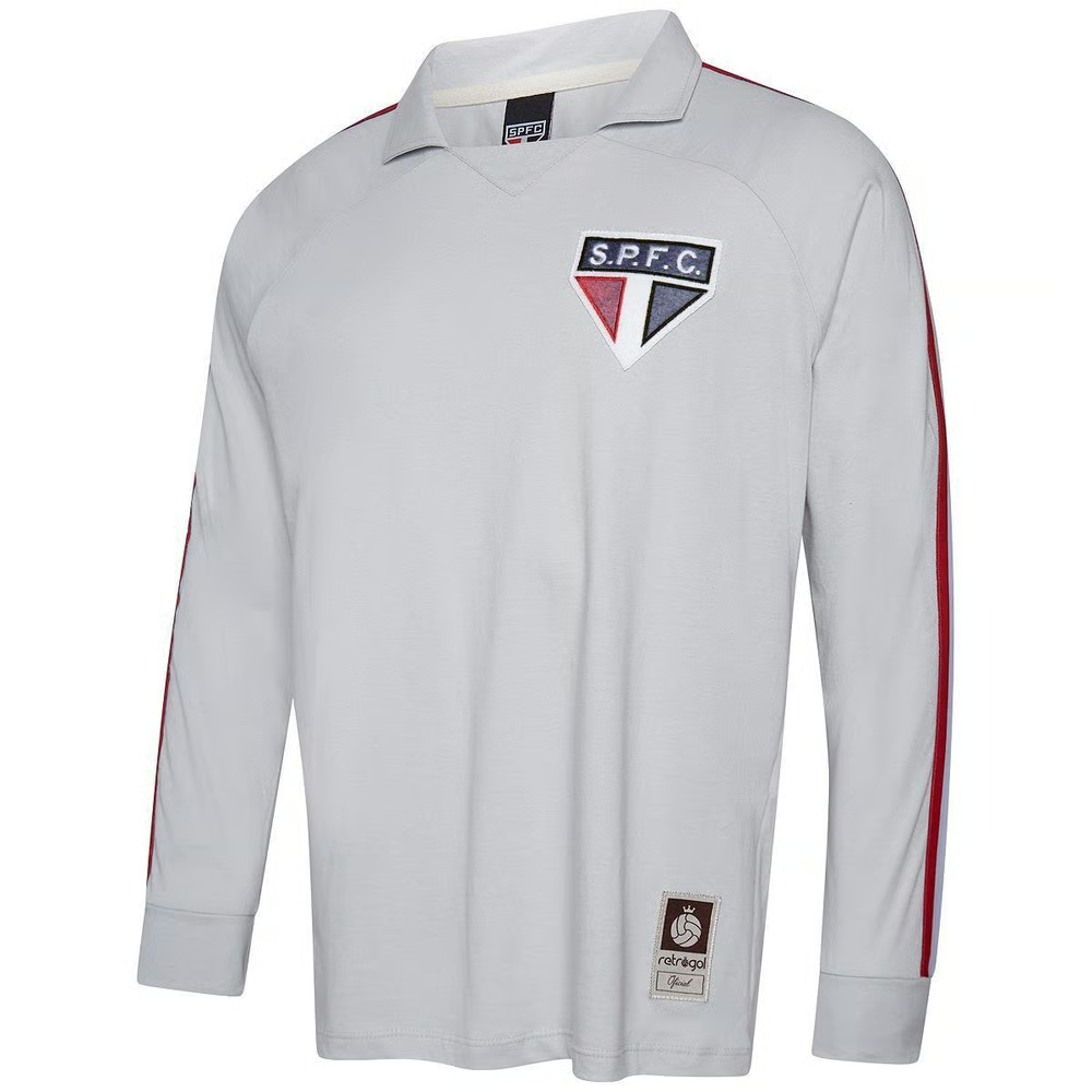 Damen São Paulo 1980er Retro Langarmtrikot Nr. 1
