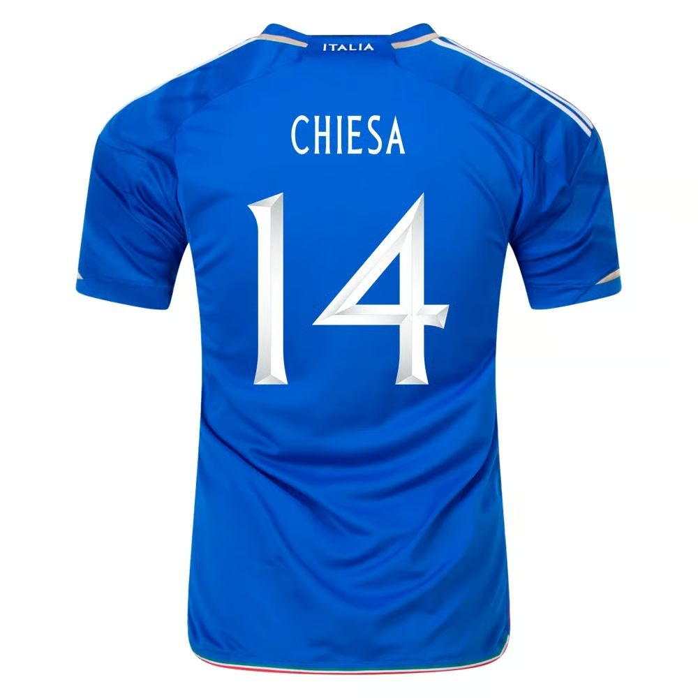 Italien #14 Federico Chiesa Heimtrikot 23/24