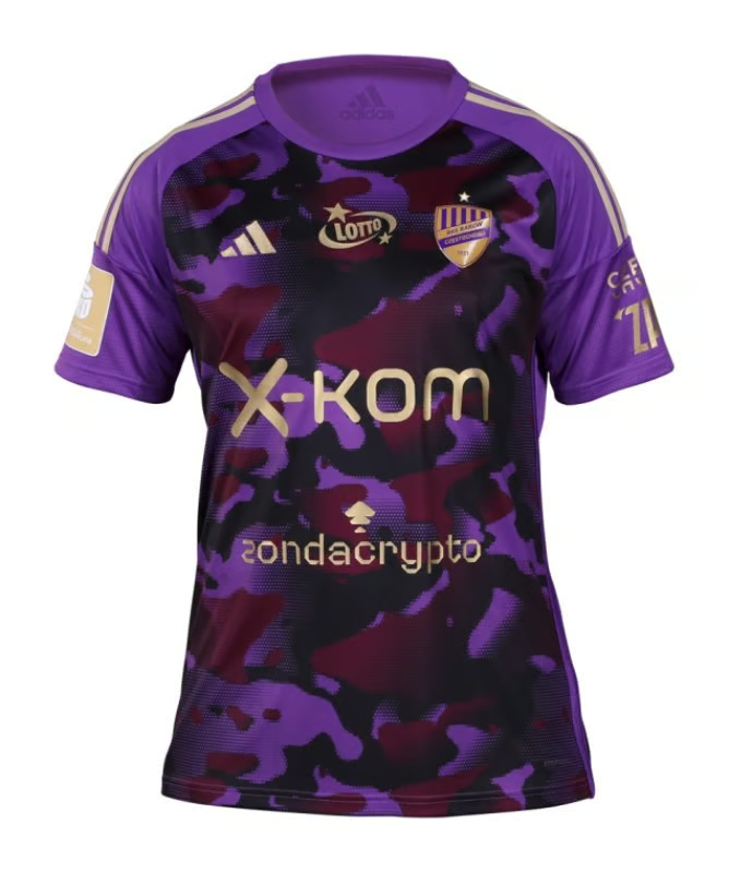 Herren Raków Częstochowa 2024/25 Drittes Authentisches Shirt