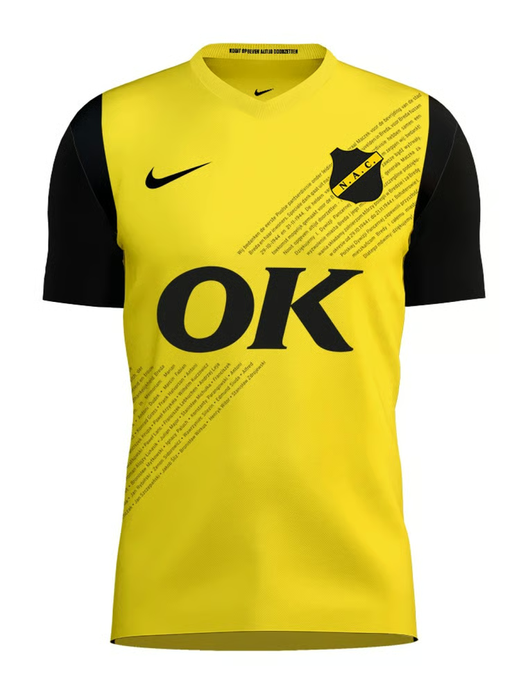 Herren NAC Breda 2024/25 Heimtrikot