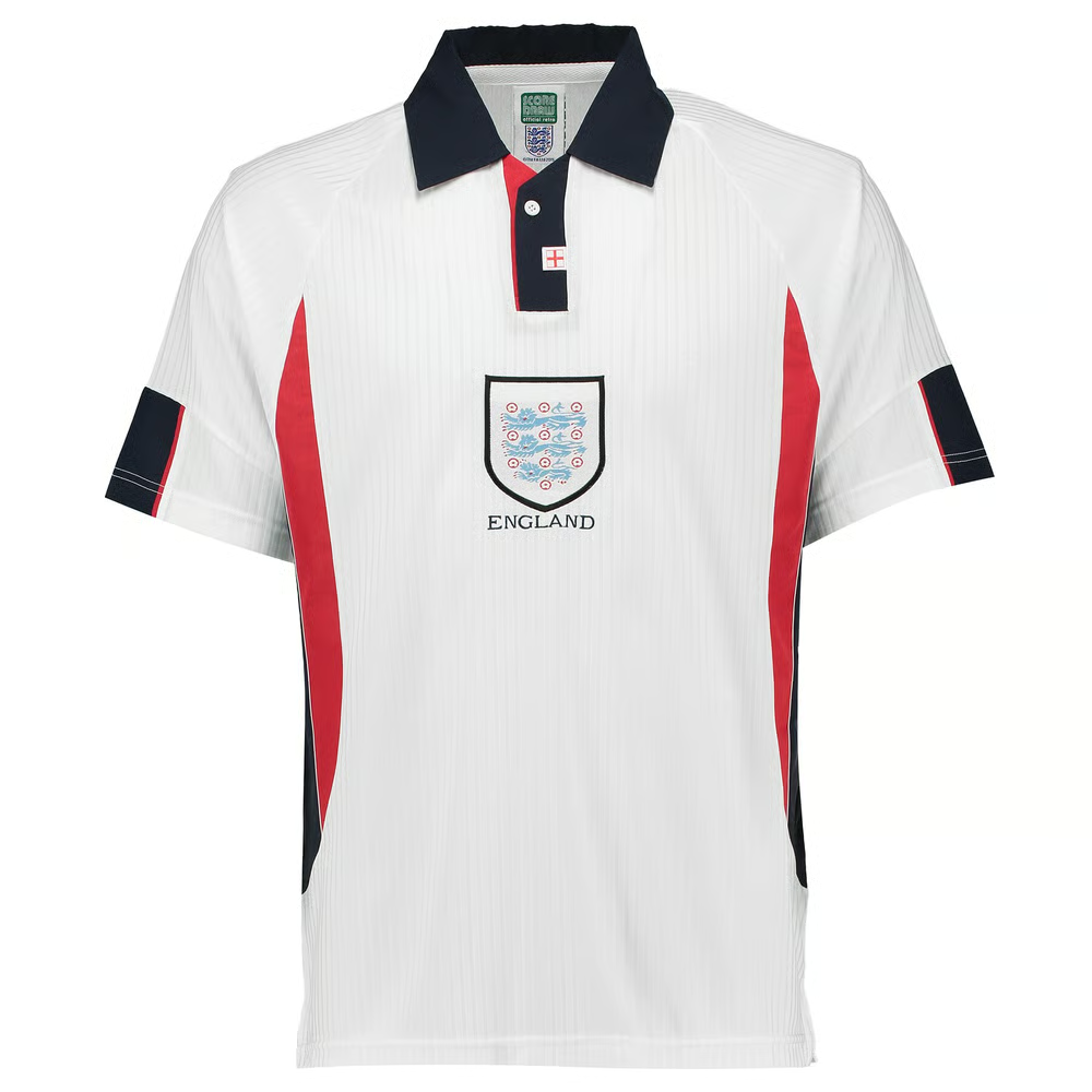 Kinder England 1998 Weltmeisterschaft Retro Trikot