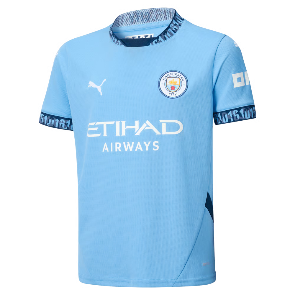 Kinder Manchester City 2024/25 Heim Trikot